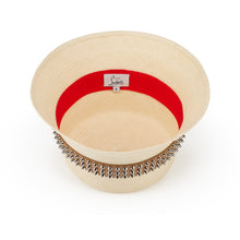 Load image into Gallery viewer, Christian Louboutin Bobino Spikes Men Hats | Color Beige