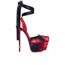 Load image into Gallery viewer, Christian Louboutin Cassia Lace Up Alta Women Shoes | Color Multicolor