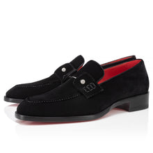 Load image into Gallery viewer, Christian Louboutin Chambelimoc Night Strass Men Shoes | Color Black