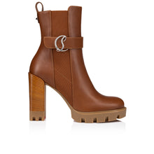 Load image into Gallery viewer, Christian Louboutin Cl Chelsea Lug Women Shoes | Color Brown