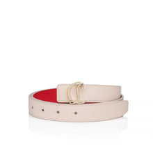 Load image into Gallery viewer, Christian Louboutin Cl Logo Women Belts | Color Beige