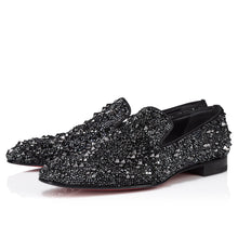 Load image into Gallery viewer, Christian Louboutin Dandelion Strass Eternity Men Shoes | Color Black