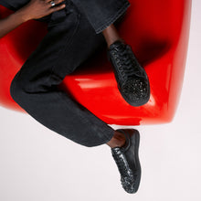 Load image into Gallery viewer, Christian Louboutin Louis Junior P Strass Eternity Men Shoes | Color Black
