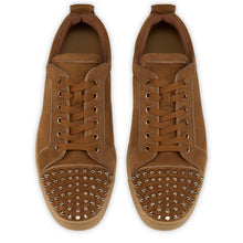 Load image into Gallery viewer, Christian Louboutin Louis Junior Spikes Men Shoes | Color Brown