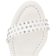 Load image into Gallery viewer, Christian Louboutin Miss Jane Sandal Strass Boum Women Shoes | Color White