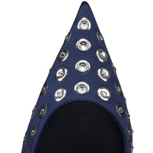 Load image into Gallery viewer, Christian Louboutin Miss Z Boum Boum Mirror Women Shoes | Color Navy