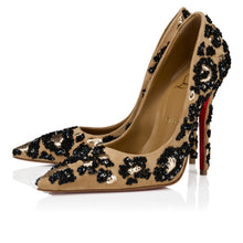 Load image into Gallery viewer, Christian Louboutin Miss Z Lameleo Women Shoes | Color Beige