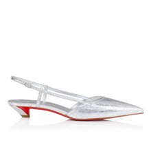 Load image into Gallery viewer, Christian Louboutin Miss Z Slingina Women Shoes | Color Silver