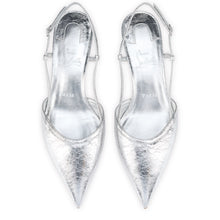 Load image into Gallery viewer, Christian Louboutin Miss Z Slingina Women Shoes | Color Silver
