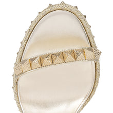Load image into Gallery viewer, Christian Louboutin Pyraclou Women Shoes | Color Gold