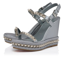 Load image into Gallery viewer, Christian Louboutin Pyraclou Women Shoes | Color Green