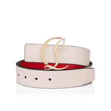 Load image into Gallery viewer, Christian Louboutin Cl Logo Belt Women Belts | Color Beige