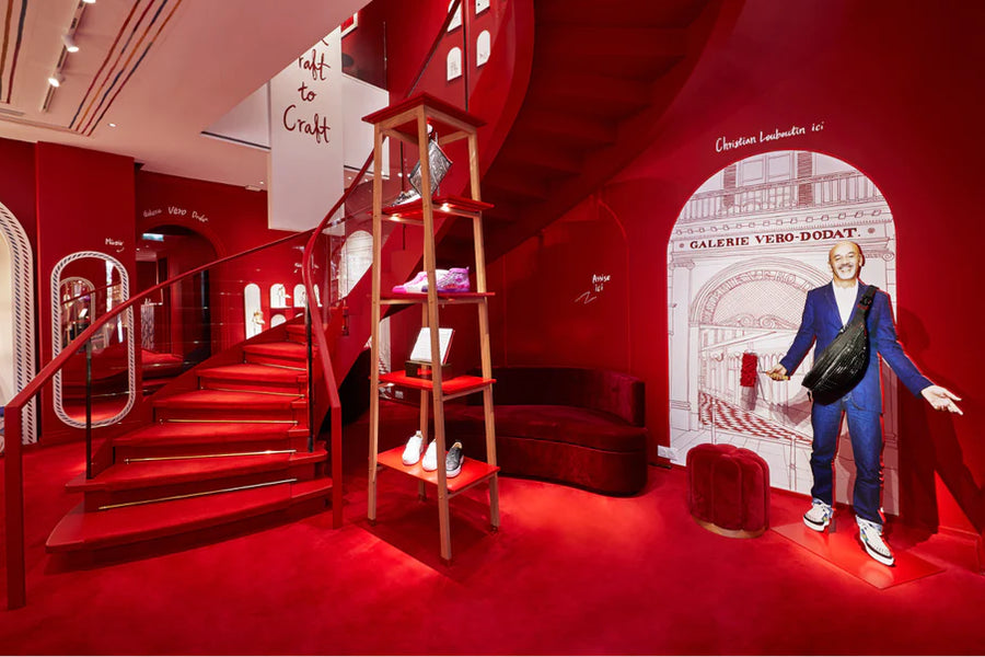 From draft to craft: Christian Louboutin unveils a new store on rue Saint-Honoré