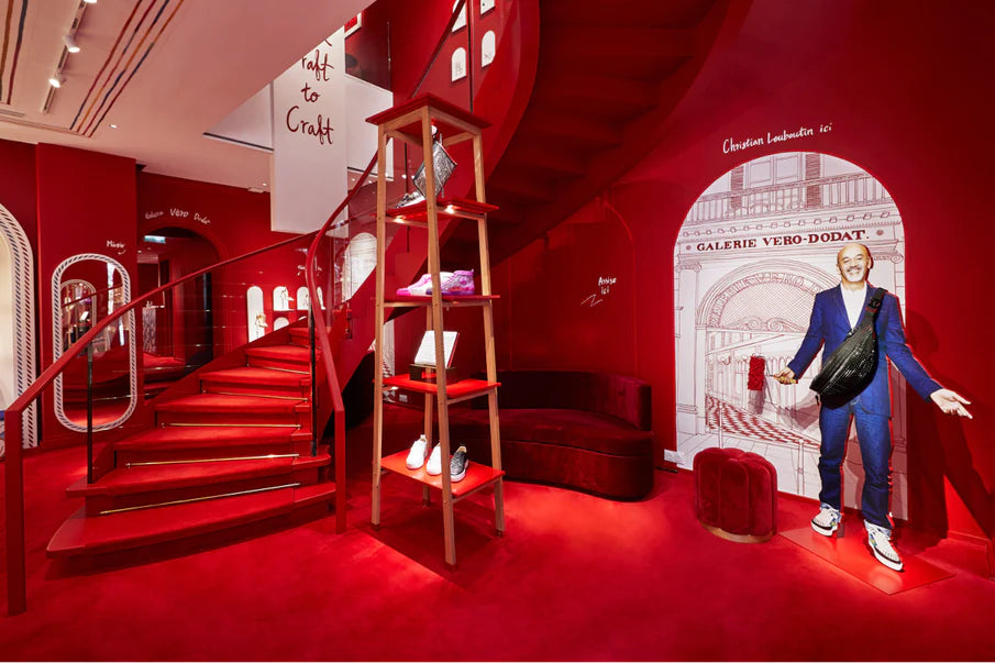 From draft to craft Christian Louboutin unveils a new store on rue Sa Christian Louboutin KSA