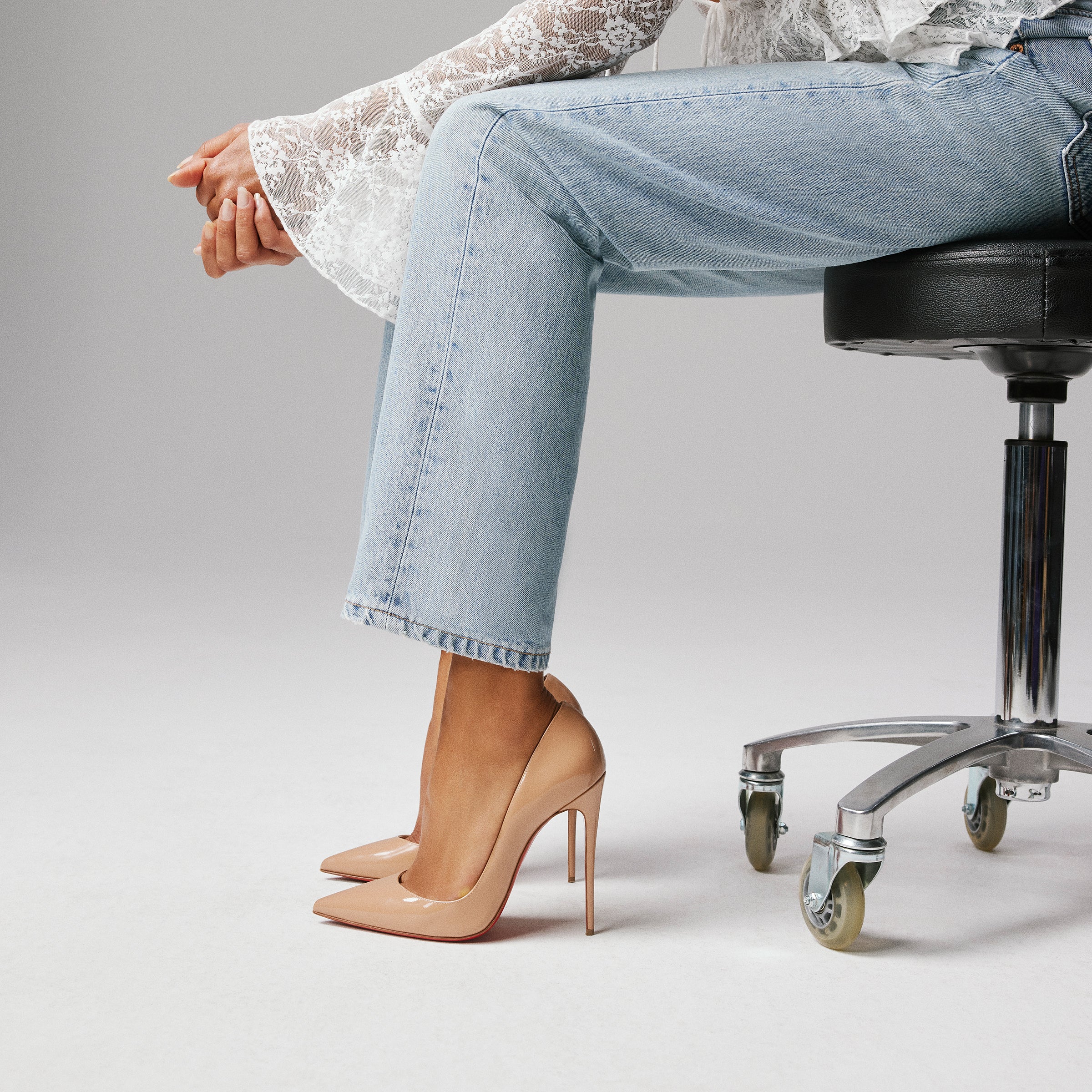 Christian Louboutin So Kate Women Shoes | Color Nude