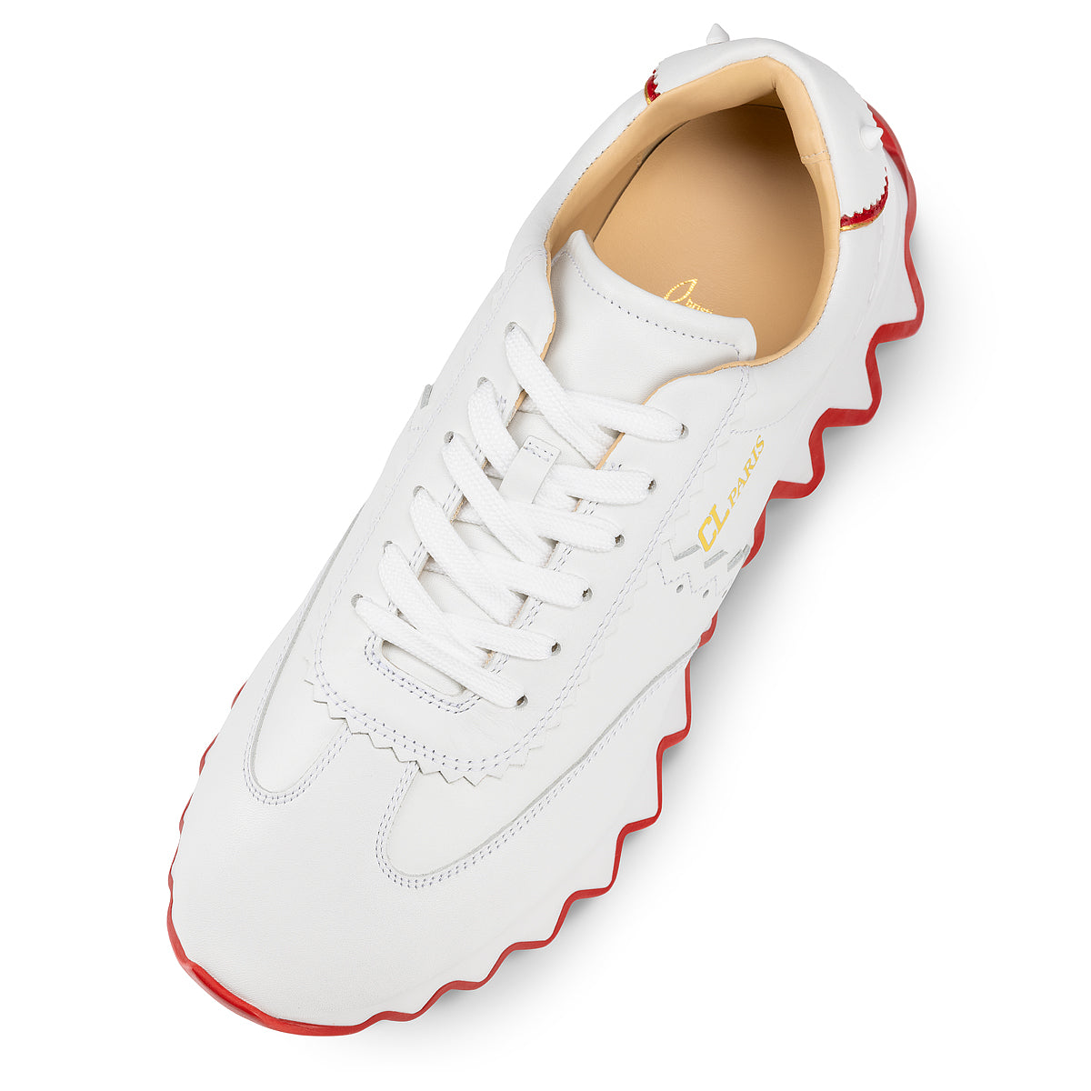 Christian Louboutin Loubishark Man Men Shoes | Color White