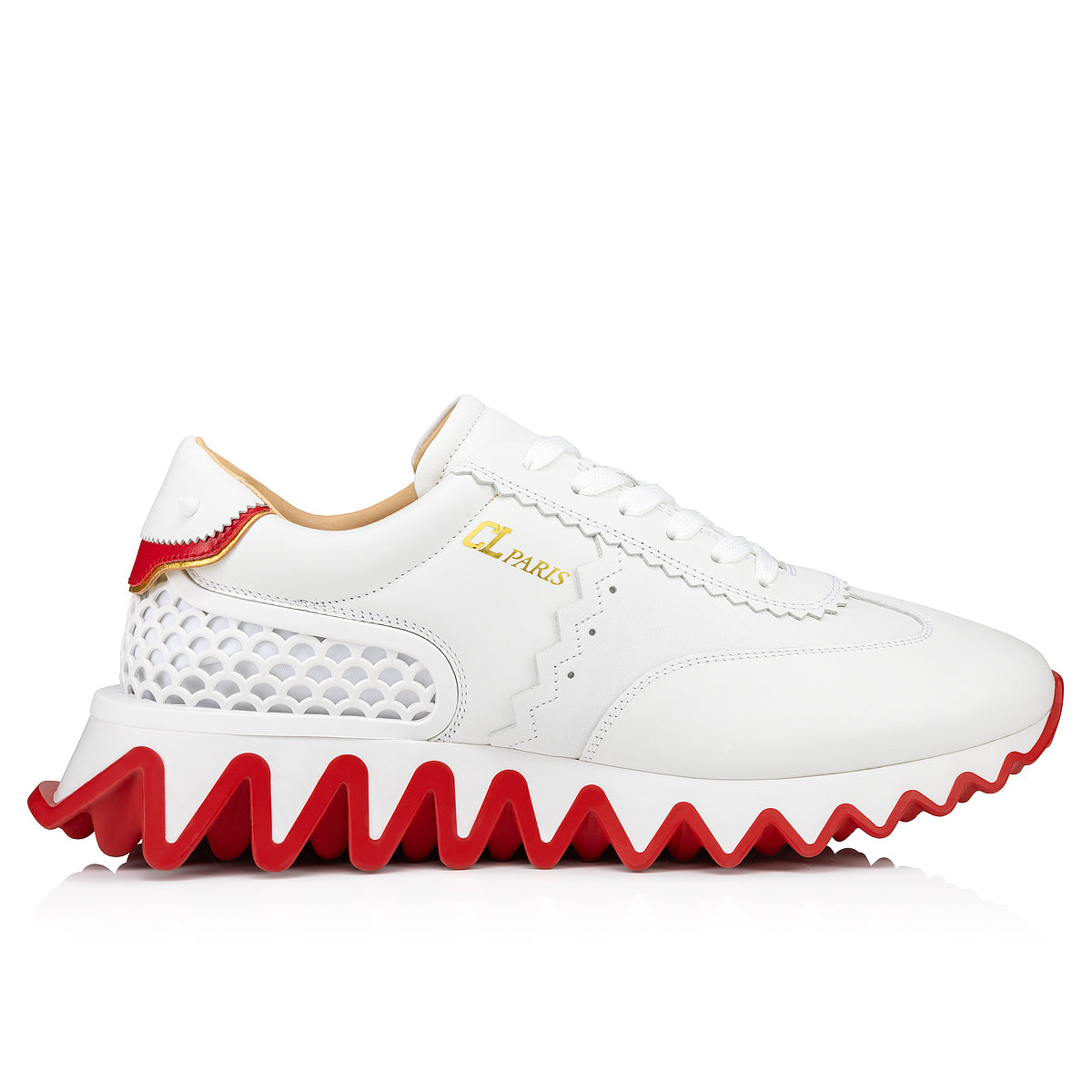 Christian Louboutin Loubishark Man Men Shoes | Color White