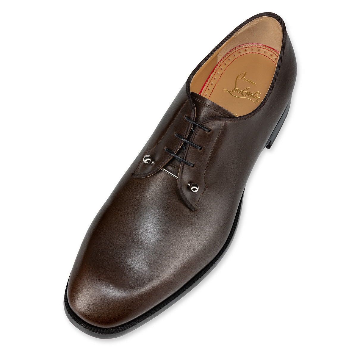 Christian Louboutin Chambeliss Men Shoes | Color Brown New