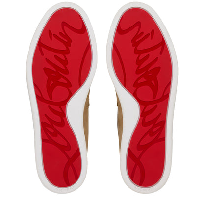 Christian Louboutin Chambeliboat Men Shoes | Color Brown