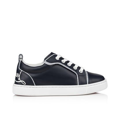 Christian Louboutin Funnyto Kids Unisex Shoes | Color Blue