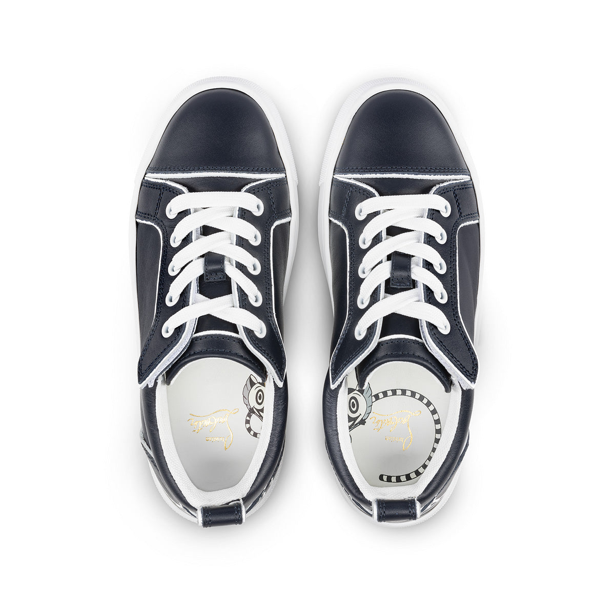 Christian Louboutin Funnyto Kids Unisex Shoes | Color Blue