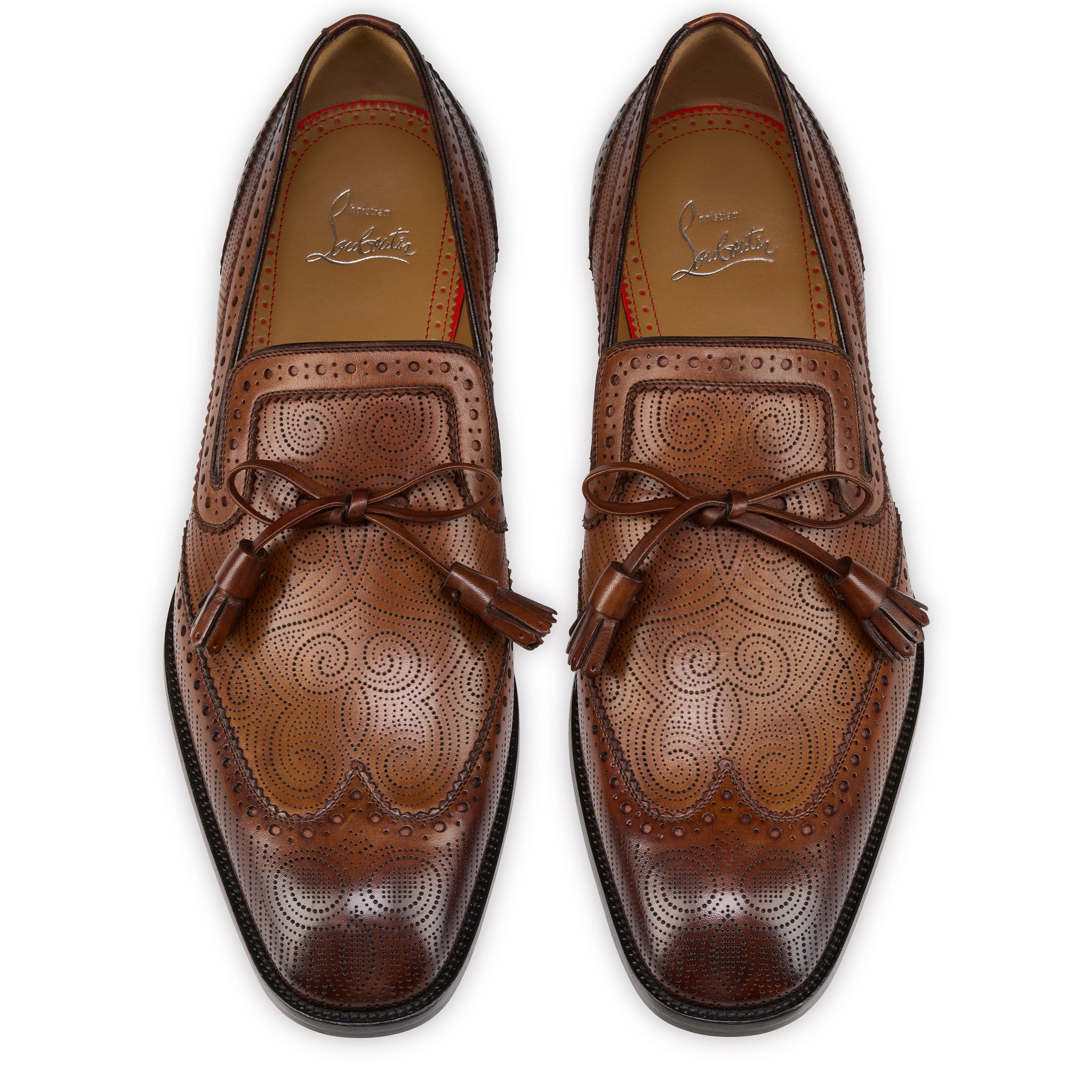Christian Louboutin Grave Moc Men Shoes | Color Brown New