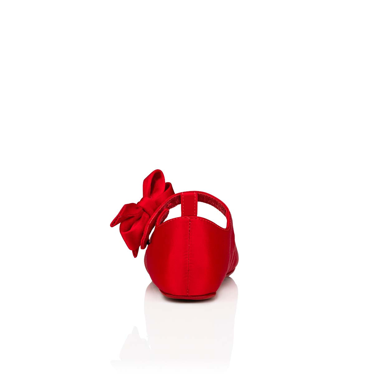 Christian Louboutin Lou Babe Kids Unisex Shoes | Color Red