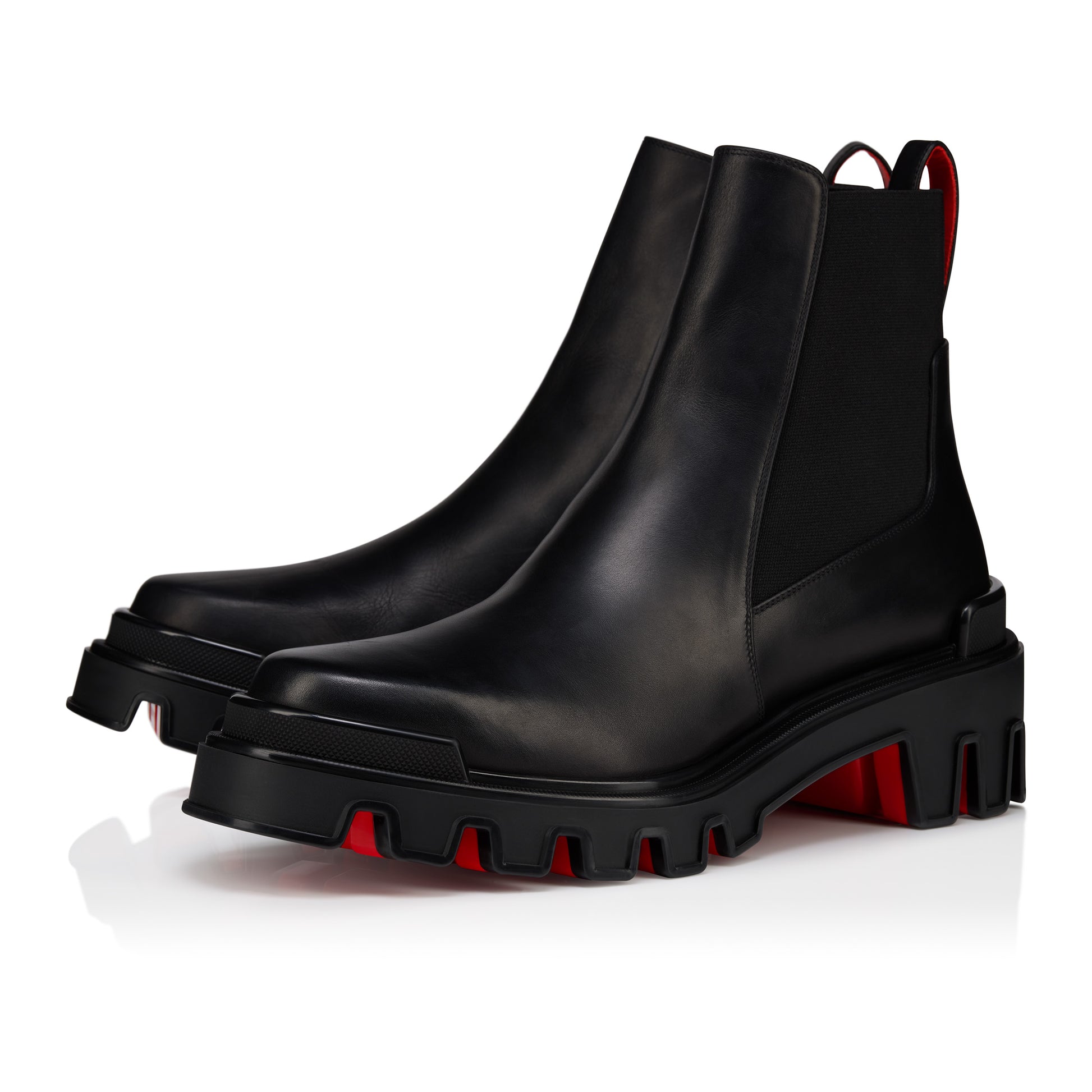 Christian Louboutin Marchacroche Dune Uomo Men Shoes | Color Black
