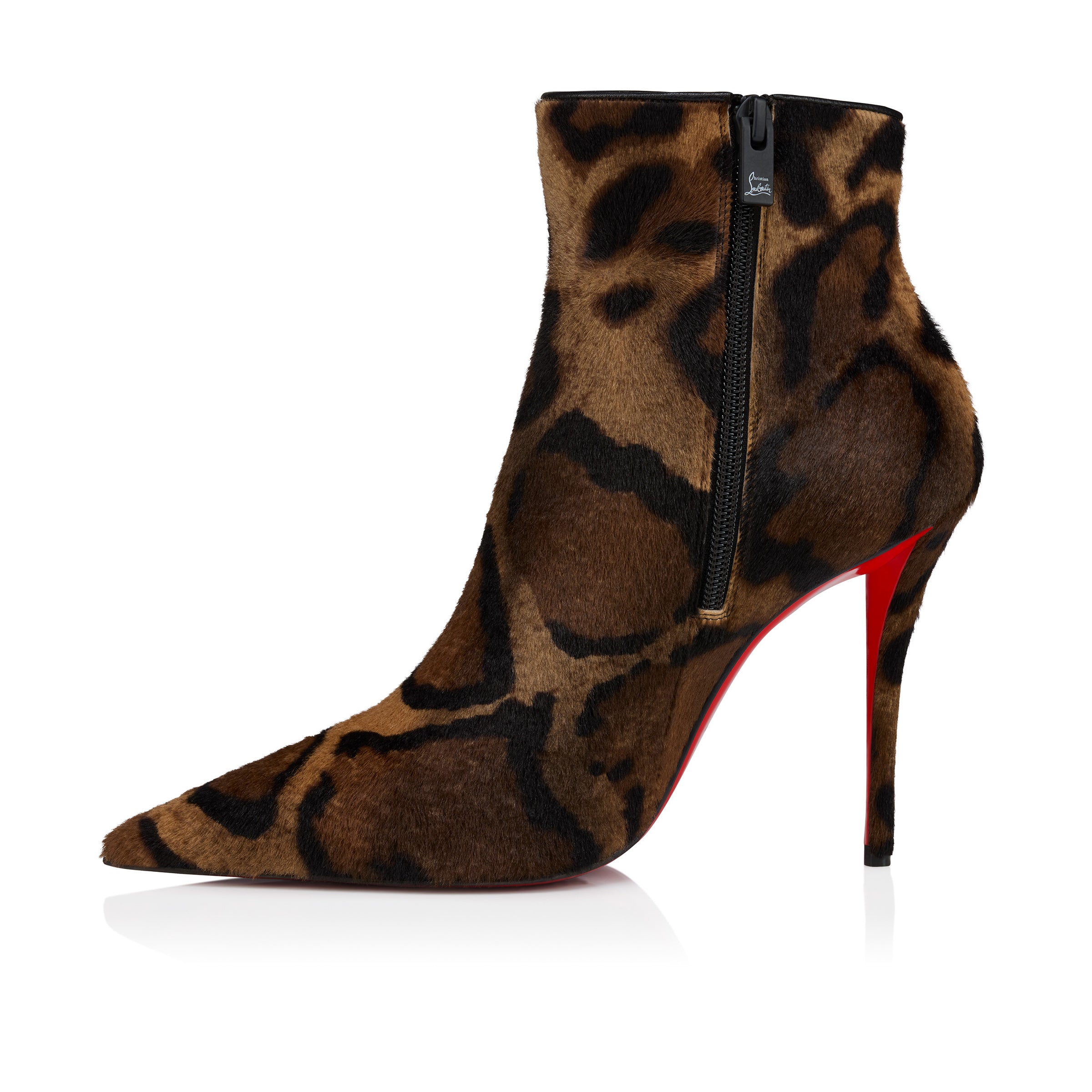 Christian Louboutin Miss Z Booty Women Shoes | Color Brown New
