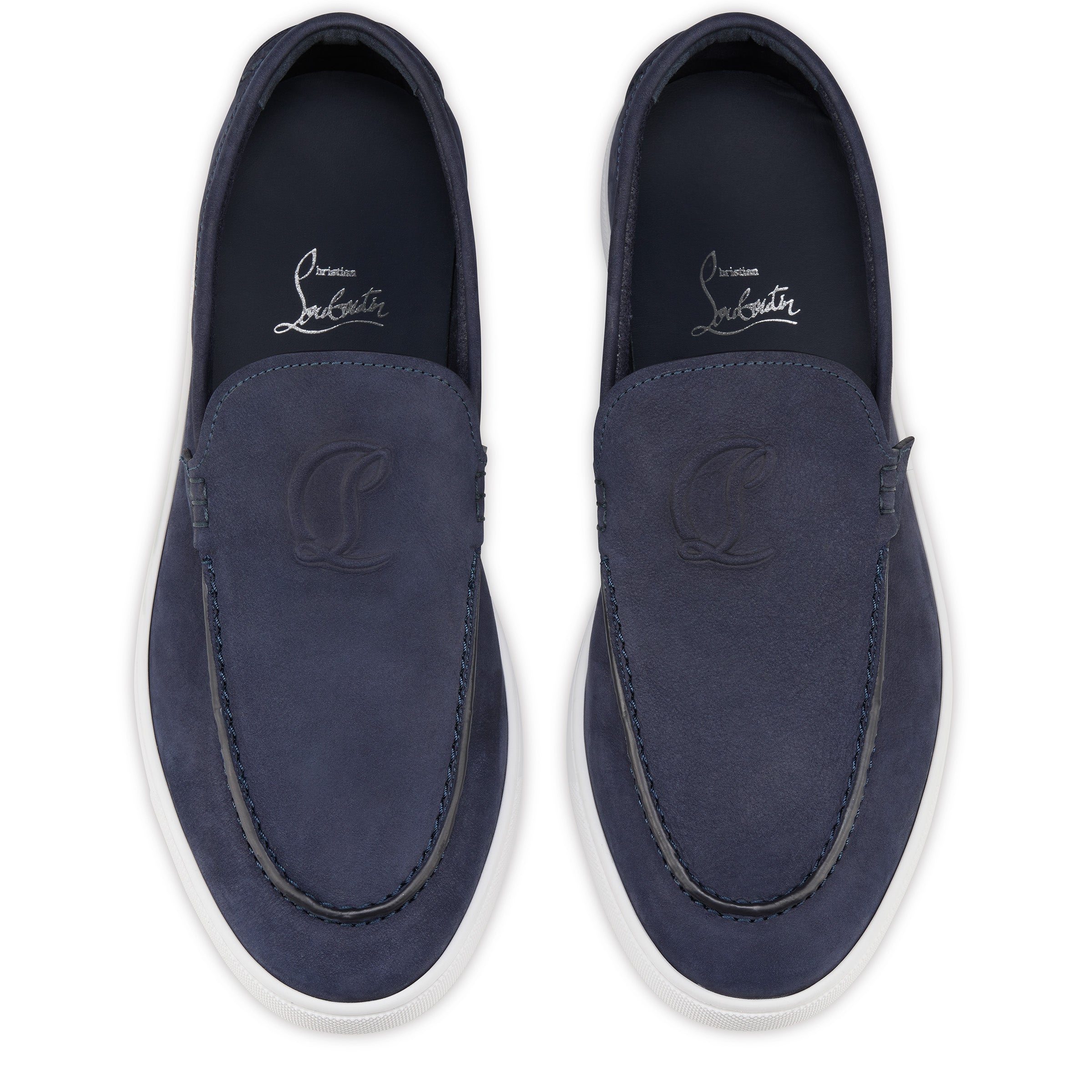 Christian Louboutin Moonboat Men Shoes | Color New Blue