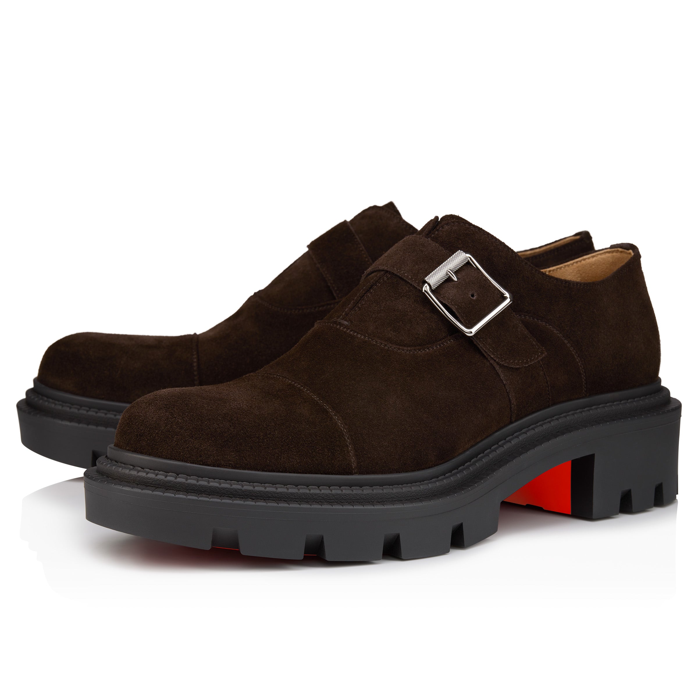 Christian Louboutin Oxyford College Men Shoes | Color Brown New