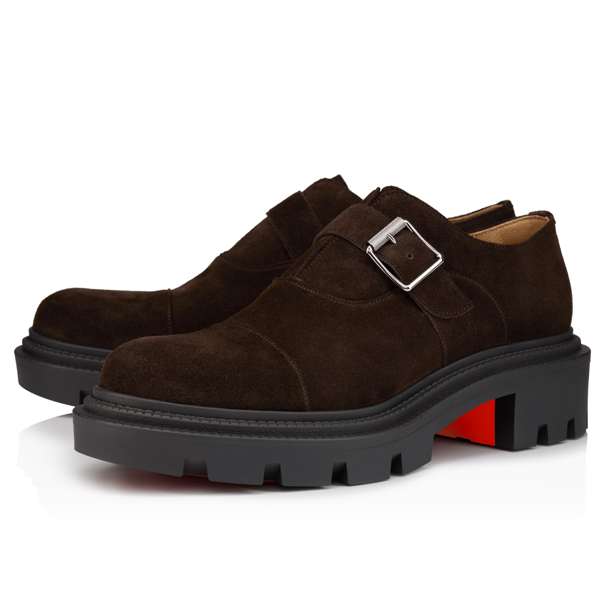 Christian Louboutin Oxyford College Men Shoes | Color Brown New
