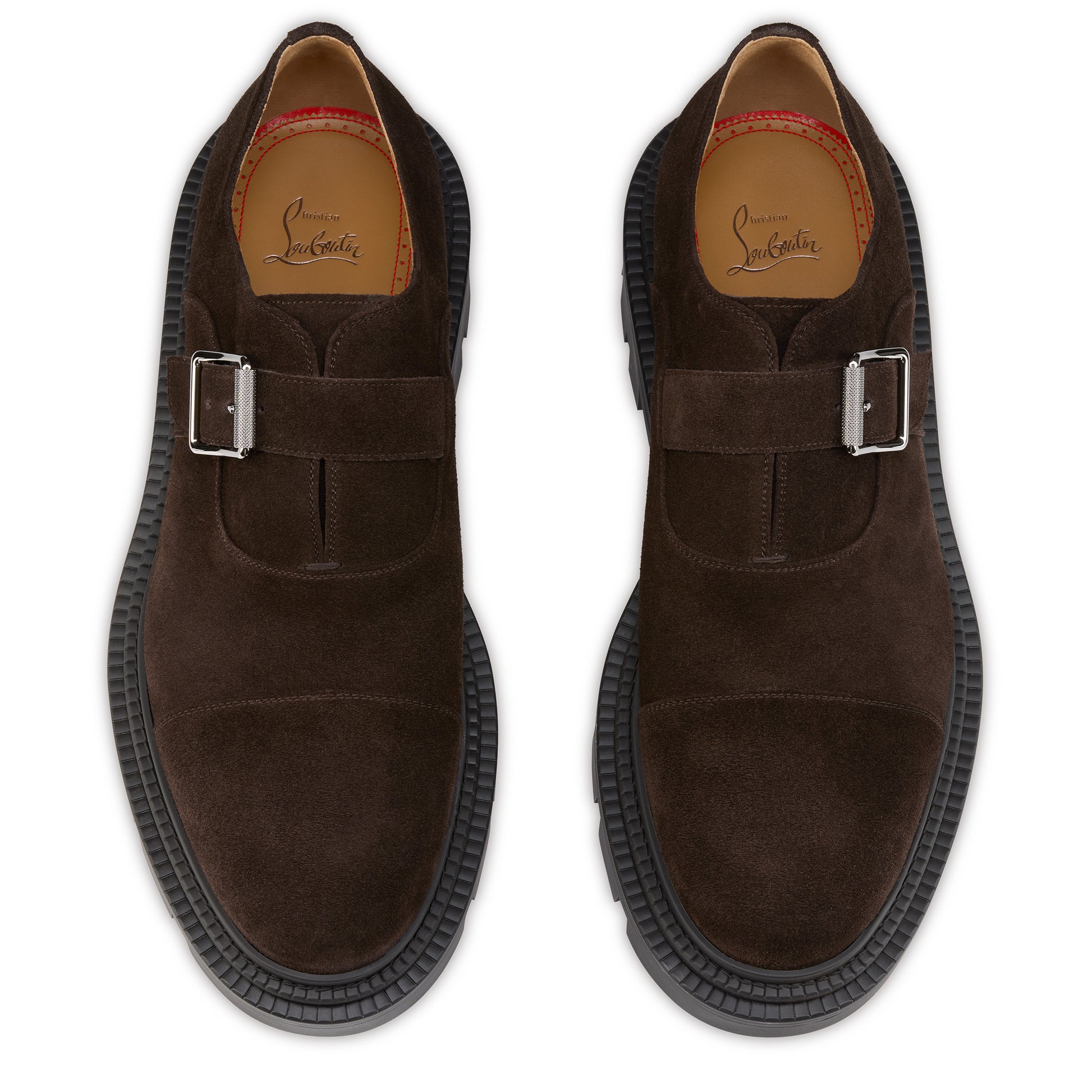 Christian Louboutin Oxyford College Men Shoes | Color Brown New
