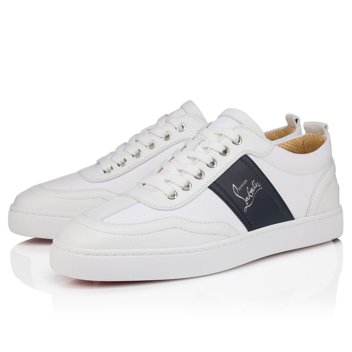 Christian Louboutin Retero Men Shoes | Color White