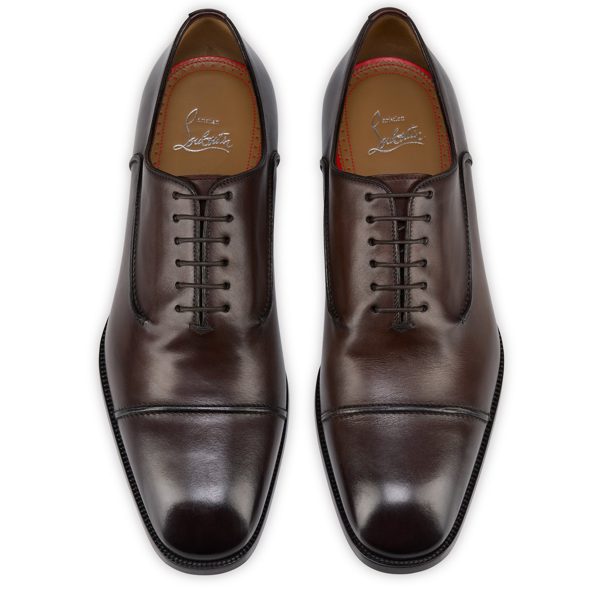 Christian Louboutin Seriox Men Shoes | Color Brown New