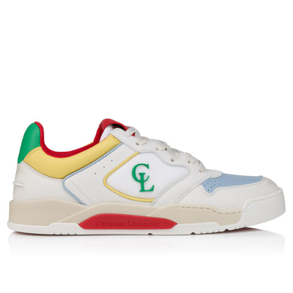Christian Louboutin Bsktball 1 Retro Men Shoes | Color White