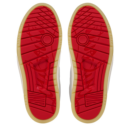 Christian Louboutin Bsktball 1 Retro Men Shoes | Color White