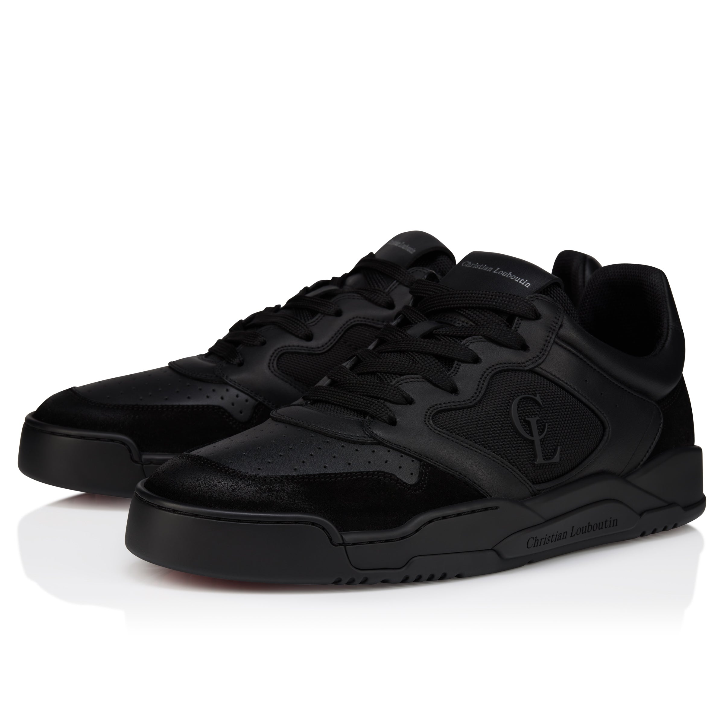 Christian Louboutin Bsktball 1 Retro Men Shoes | Color Black