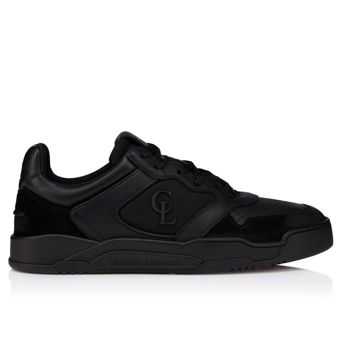 Christian Louboutin Bsktball 1 Retro Men Shoes | Color Black