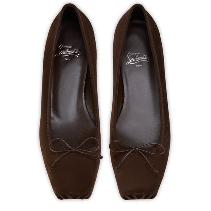 Christian Louboutin Cassia Nodo Women Shoes | Color Brown New
