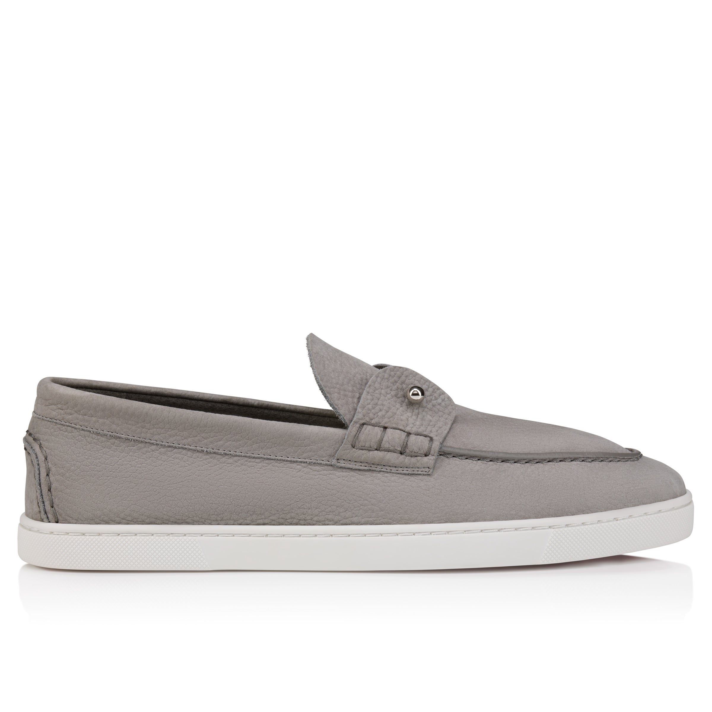 Christian Louboutin Chambeliboat Men Shoes | Color Grey