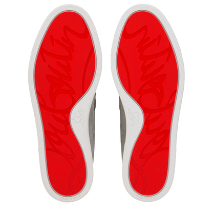 Christian Louboutin Chambeliboat Men Shoes | Color Grey