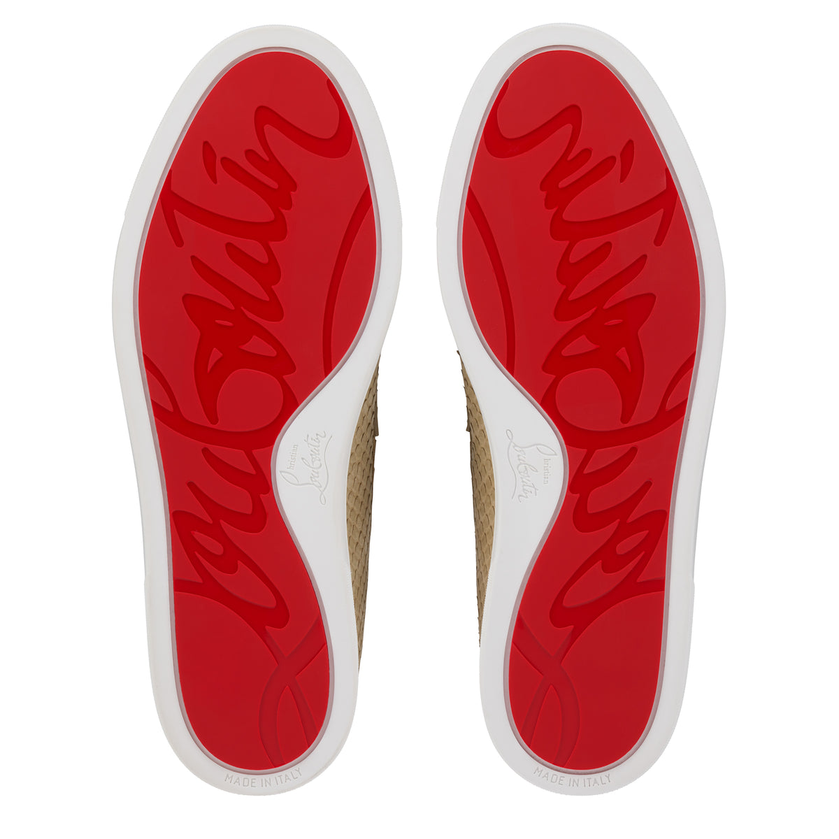 Christian Louboutin Chambeliboat Men Shoes | Color Beige