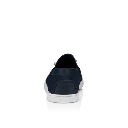 Christian Louboutin Chambeliboat Yacht Men Shoes | Color Blue