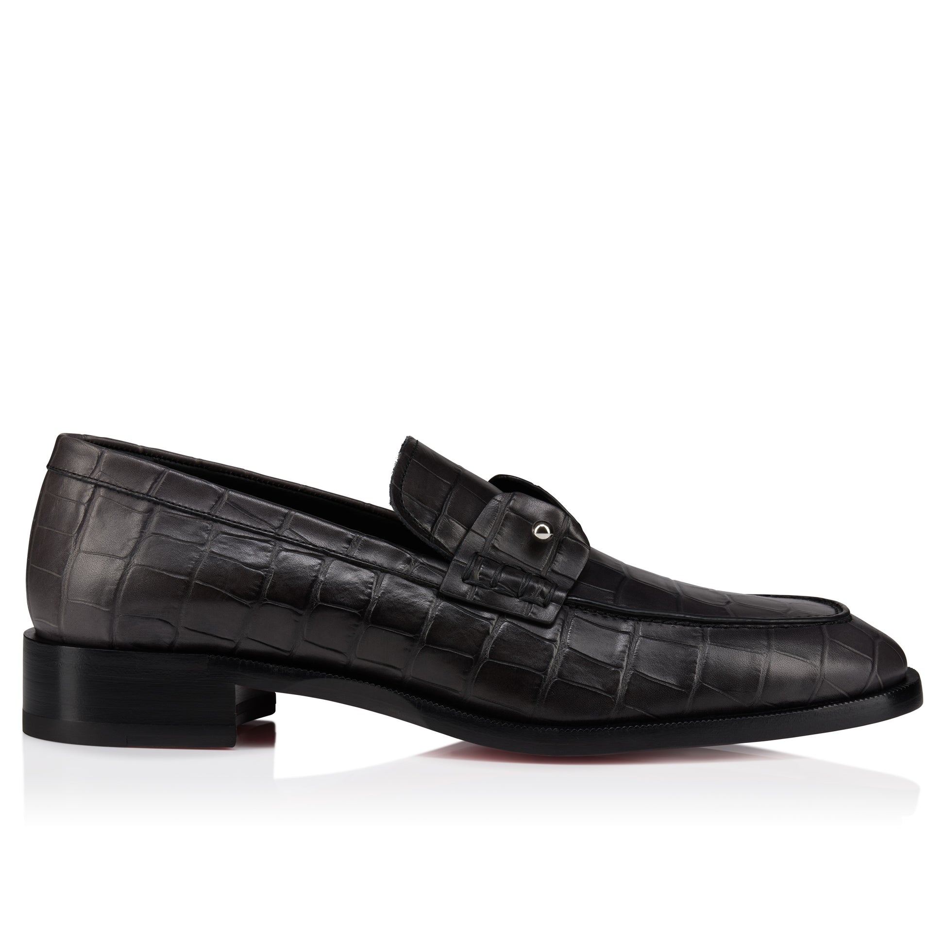 Christian Louboutin Chambelimoc Men Shoes | Color Grey