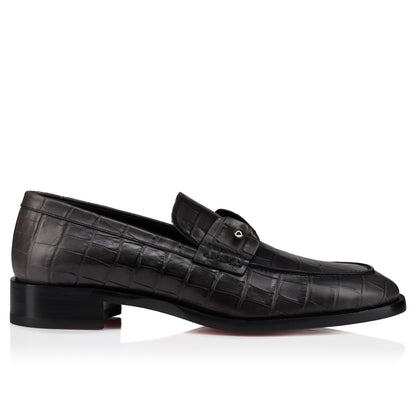 Christian Louboutin Chambelimoc Men Shoes | Color Grey