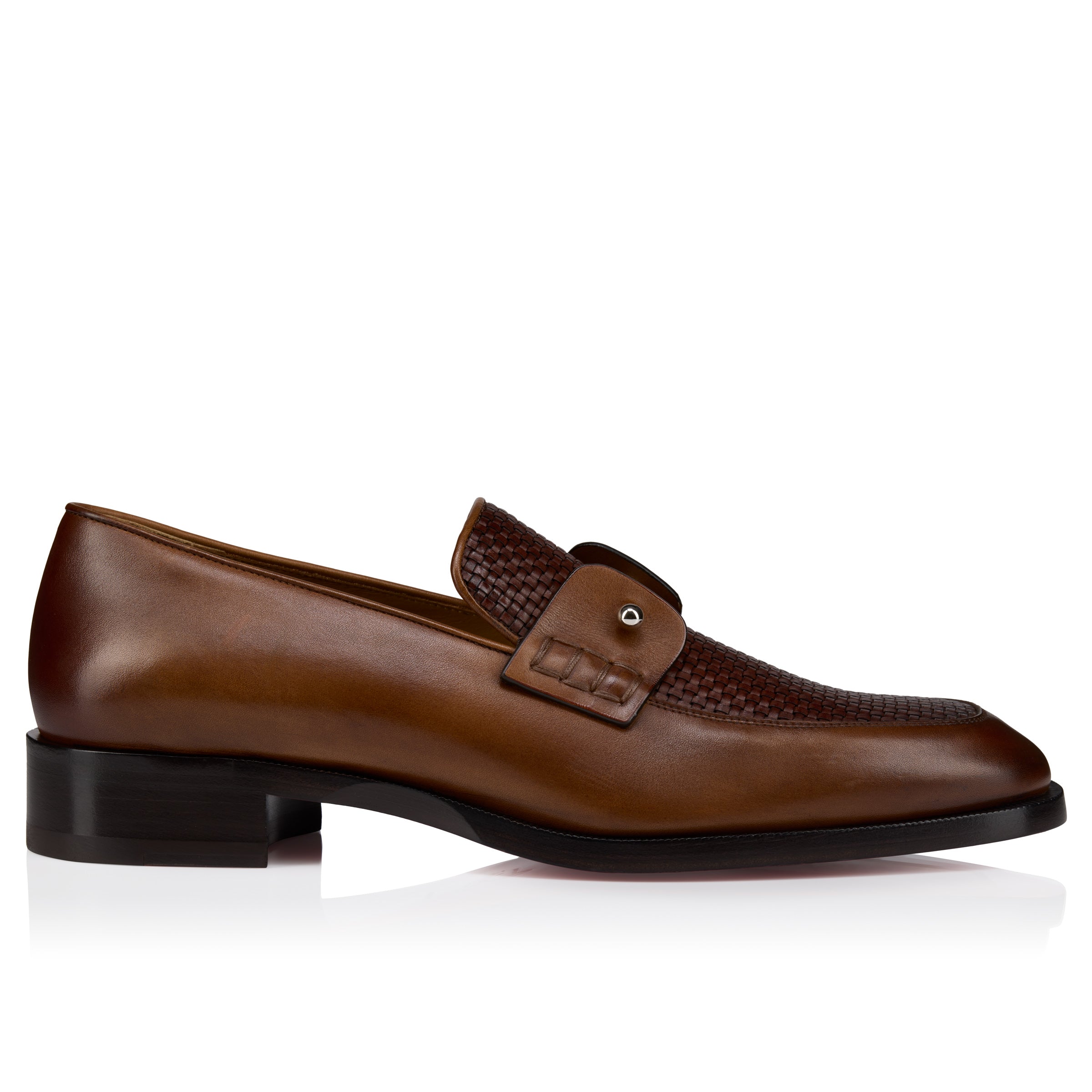 Christian Louboutin Chambelimoc Men Shoes | Color Brown New