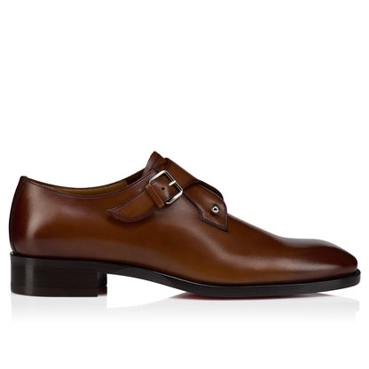 Christian Louboutin Chambelimonk Men Shoes | Color Brown
