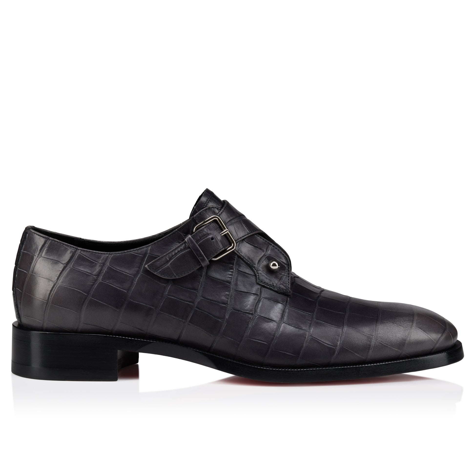 Christian Louboutin Chambelimonk Men Shoes | Color Grey