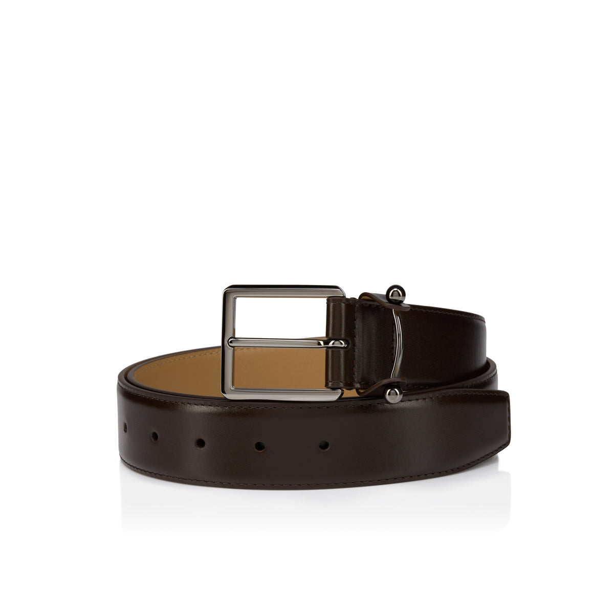 Christian Louboutin Chambeliss Men Belts | Color Brown New